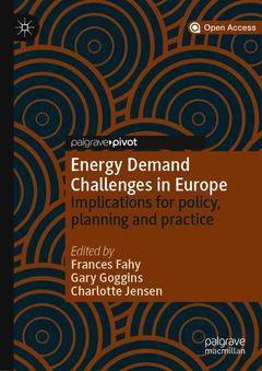 Couverture de l’ouvrage Energy Demand Challenges in Europe