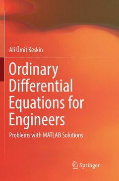 Couverture de l’ouvrage Ordinary Differential Equations for Engineers