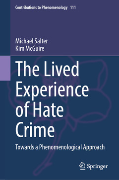 Couverture de l’ouvrage The Lived Experience of Hate Crime