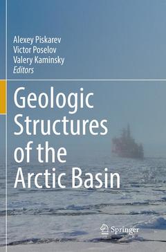 Couverture de l’ouvrage Geologic Structures of the Arctic Basin