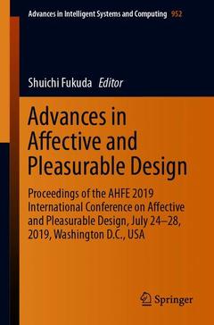 Cover of the book Advances in Affective and Pleasurable Design