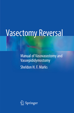 Couverture de l’ouvrage Vasectomy Reversal