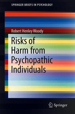 Couverture de l’ouvrage Risks of Harm from Psychopathic Individuals