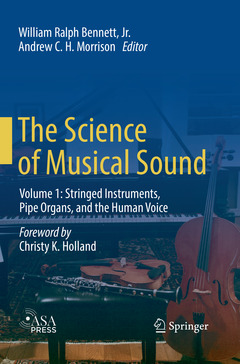 Couverture de l’ouvrage The Science of Musical Sound