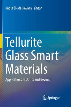 Couverture de l’ouvrage Tellurite Glass Smart Materials