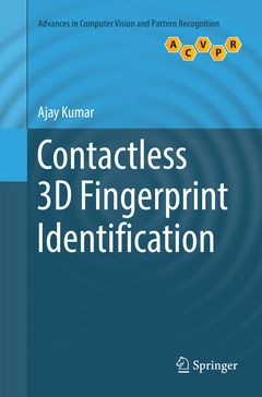 Cover of the book Contactless 3D Fingerprint Identification