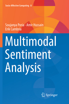 Couverture de l’ouvrage Multimodal Sentiment Analysis