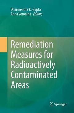 Couverture de l’ouvrage Remediation Measures for Radioactively Contaminated Areas