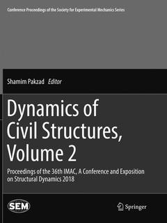 Couverture de l’ouvrage Dynamics of Civil Structures, Volume 2