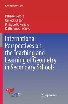 Couverture de l’ouvrage International Perspectives on the Teaching and Learning of Geometry in Secondary Schools