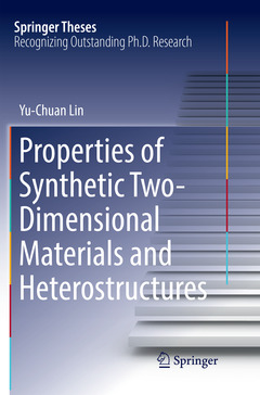 Cover of the book Properties of Synthetic Two-Dimensional Materials and Heterostructures