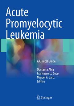 Couverture de l’ouvrage Acute Promyelocytic Leukemia