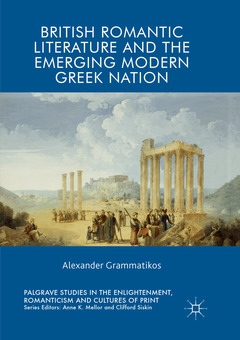 Couverture de l’ouvrage British Romantic Literature and the Emerging Modern Greek Nation