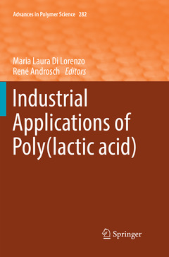 Couverture de l’ouvrage Industrial Applications of Poly(lactic acid)