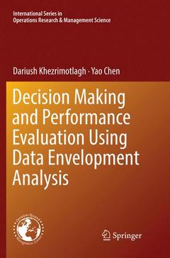 Couverture de l’ouvrage Decision Making and Performance Evaluation Using Data Envelopment Analysis