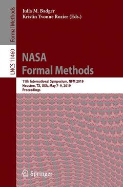 Couverture de l’ouvrage NASA Formal Methods