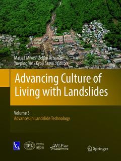 Couverture de l’ouvrage Advancing Culture of Living with Landslides