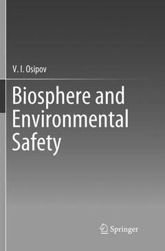 Couverture de l’ouvrage Biosphere and Environmental Safety 