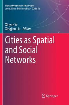 Couverture de l’ouvrage Cities as Spatial and Social Networks