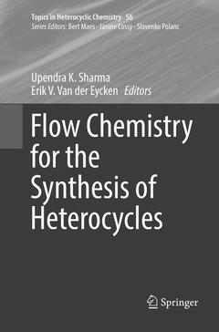 Couverture de l’ouvrage Flow Chemistry for the Synthesis of Heterocycles