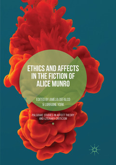 Couverture de l’ouvrage Ethics and Affects in the Fiction of Alice Munro
