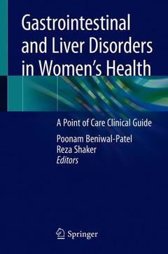 Couverture de l’ouvrage Gastrointestinal and Liver Disorders in Women's Health 