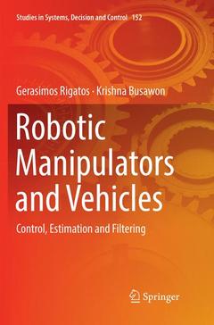 Couverture de l’ouvrage Robotic Manipulators and Vehicles