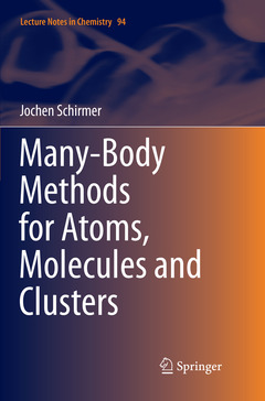 Couverture de l’ouvrage Many-Body Methods for Atoms, Molecules and Clusters
