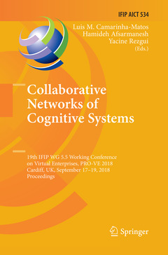 Couverture de l’ouvrage Collaborative Networks of Cognitive Systems