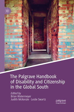 Couverture de l’ouvrage The Palgrave Handbook of Disability and Citizenship in the Global South