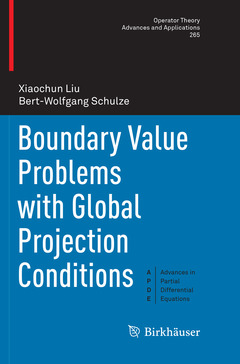 Couverture de l’ouvrage Boundary Value Problems with Global Projection Conditions