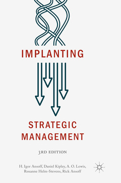 Cover of the book Implanting Strategic Management