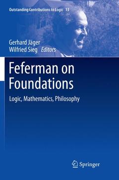 Couverture de l’ouvrage Feferman on Foundations