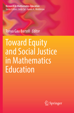 Cover of the book Toward Equity and Social Justice in Mathematics Education