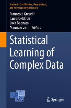 Cover of the book Statistical Learning of Complex Data