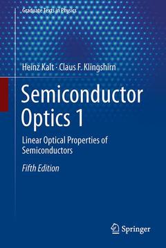 Couverture de l’ouvrage Semiconductor Optics 1