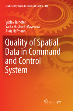 Couverture de l’ouvrage Quality of Spatial Data in Command and Control System