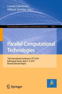 Couverture de l’ouvrage Parallel Computational Technologies