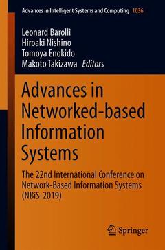 Couverture de l’ouvrage Advances in Networked-based Information Systems