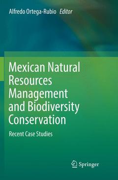 Couverture de l’ouvrage Mexican Natural Resources Management and Biodiversity Conservation