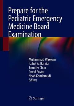 Couverture de l’ouvrage Prepare for the Pediatric Emergency Medicine Board Examination