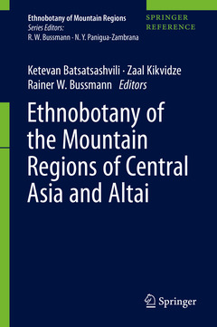 Couverture de l’ouvrage Ethnobotany of the Mountain Regions of Central Asia and Altai