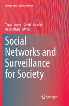 Cover of the book Social Networks and Surveillance for Society