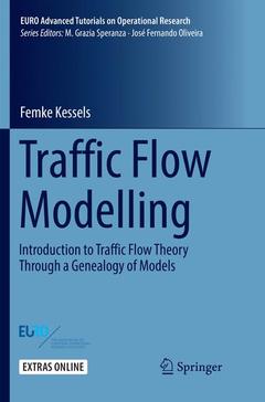 Couverture de l’ouvrage Traffic Flow Modelling