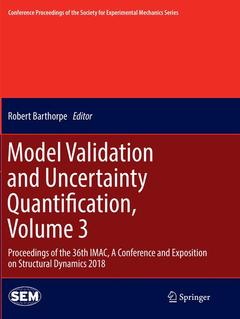 Cover of the book Model Validation and Uncertainty Quantification, Volume 3