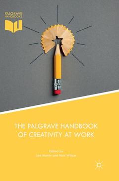 Couverture de l’ouvrage The Palgrave Handbook of Creativity at Work
