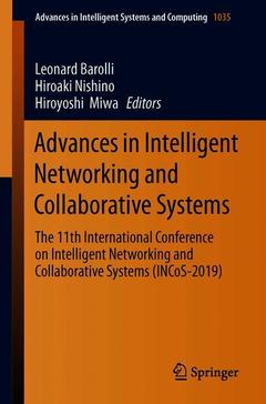 Couverture de l’ouvrage Advances in Intelligent Networking and Collaborative Systems