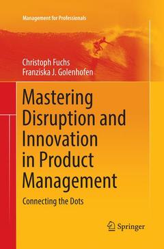 Cover of the book Mastering Disruption and Innovation in Product Management