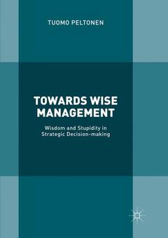 Cover of the book Towards Wise Management