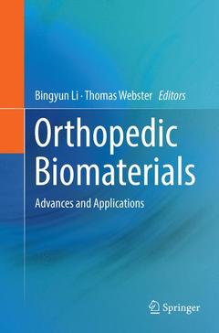 Couverture de l’ouvrage Orthopedic Biomaterials